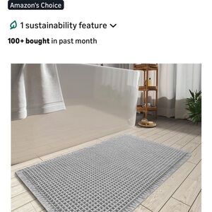 Grey Bath Mat NEW!